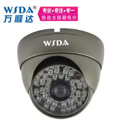 WSDA-501E金属半球摄像机(sony700线)
